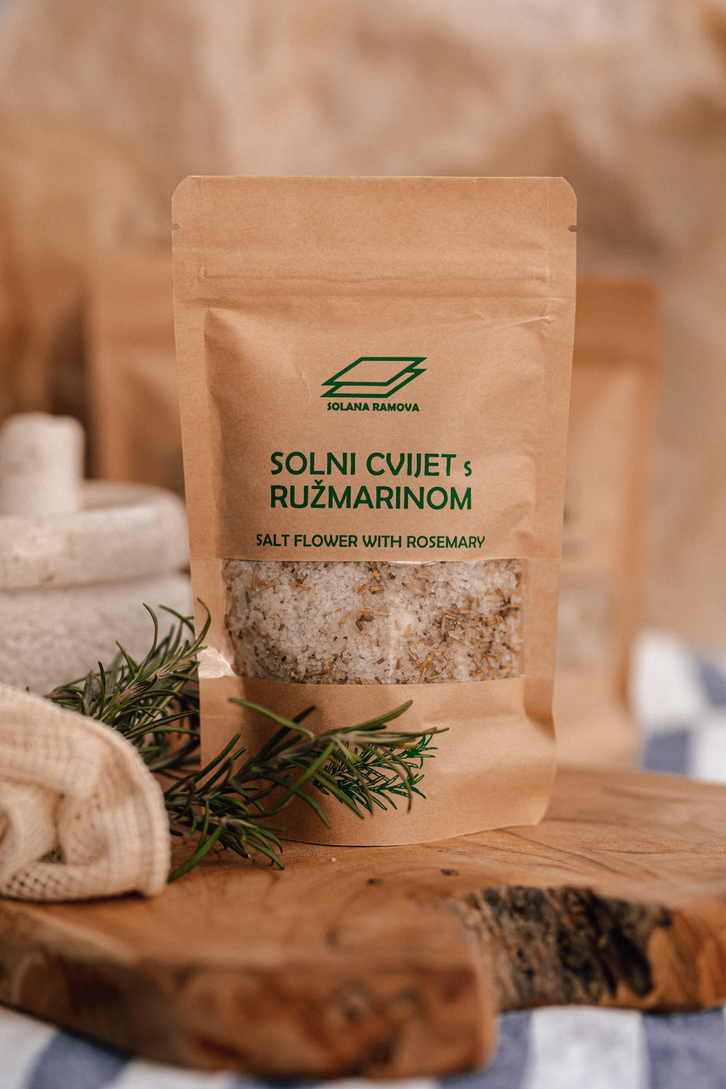 Solni cvijet s ružmarinom - vrećica (175g)